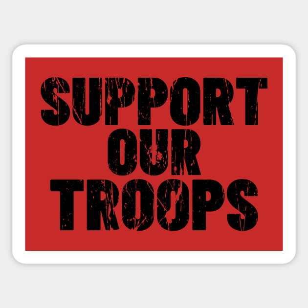 RED SHIRT FRIDAY REMEMBER EVERYONE DEPLOYED T-SHIRT Sticker by Cult Classics